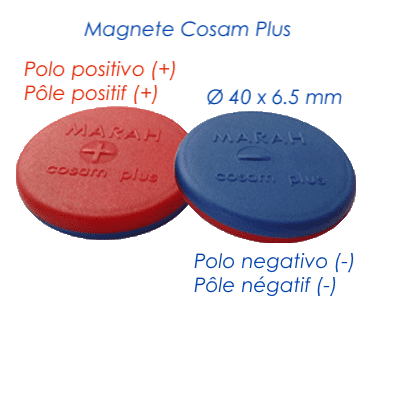 magnete cosam plus, un magnete grande e potente, adatto per dolori acuti e estesi - alfadinamica-svizzera