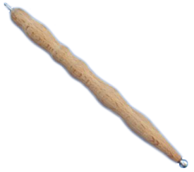stick de masaje en madera - instrumento de masaje en madera y acero